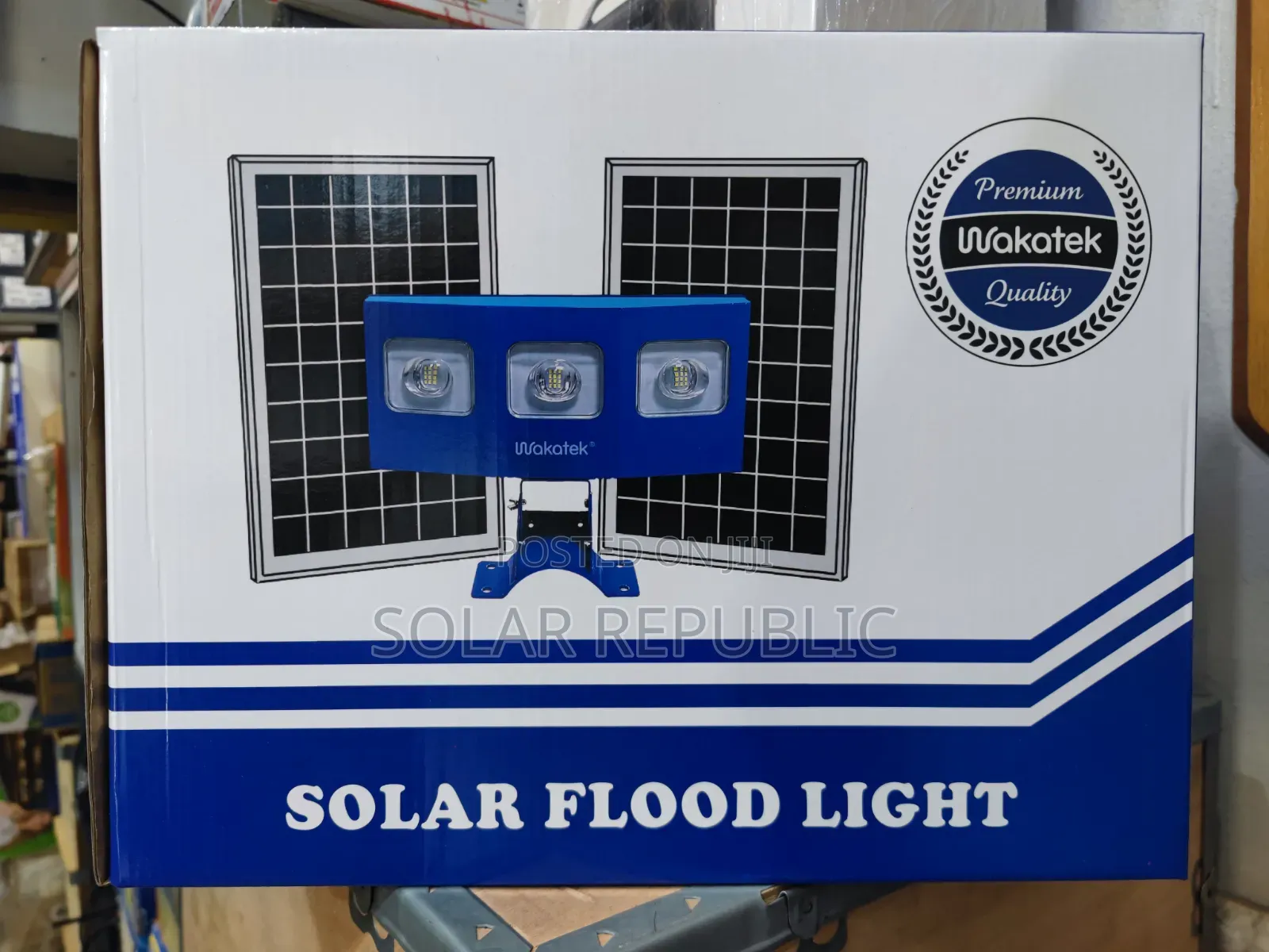 Solar Floodlight Wakatek 300w