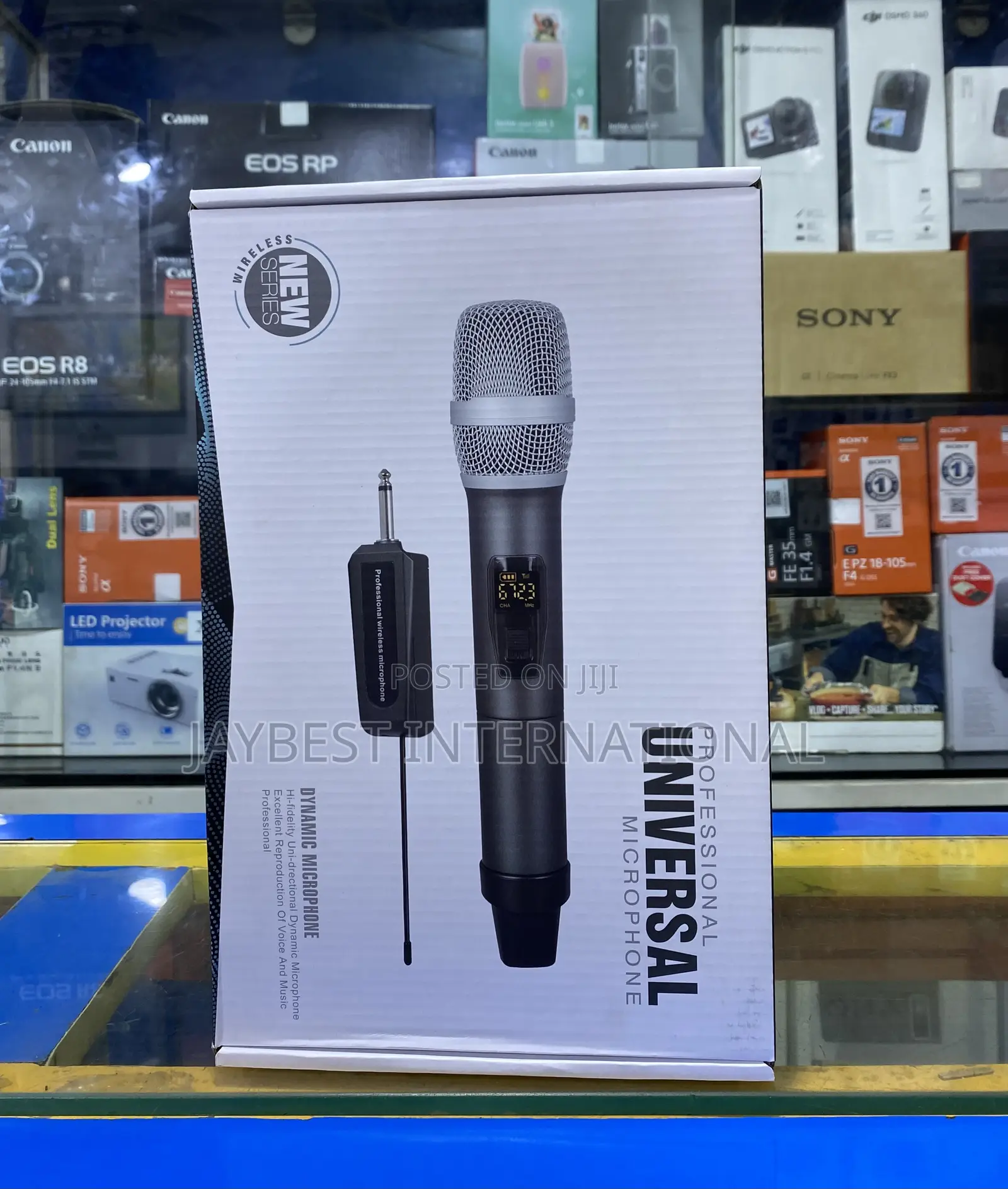 Wireless Single Microphone Uhf Professional Handheld Mic Mic