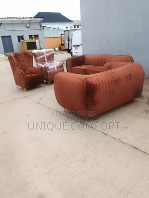 Brand New Top Quality 7 Seaters Full Padded Luxury Sofa Set (3,2,1,1)