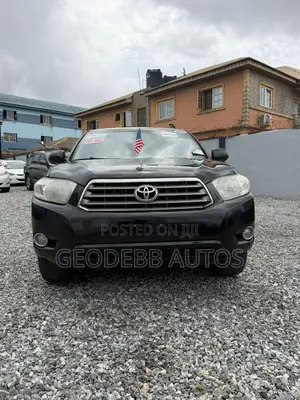 Toyota Highlander Limited 2009 Black