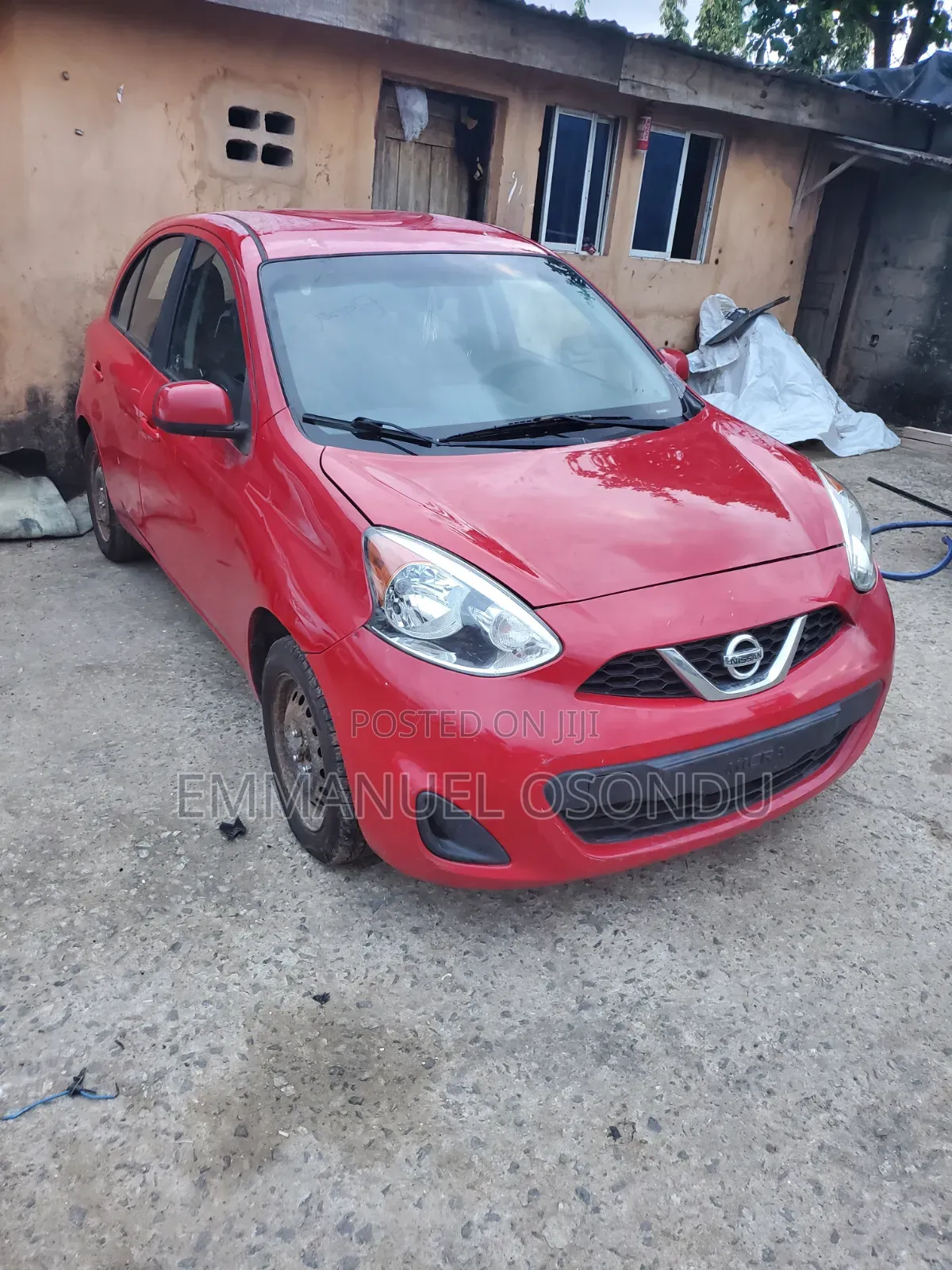 Nissan Micra 2017 Red
