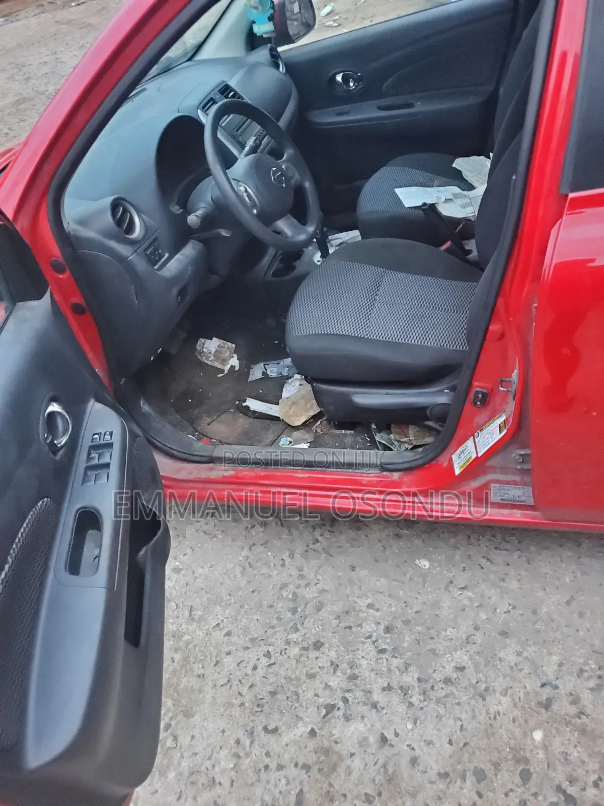 Nissan Micra 2017 Red