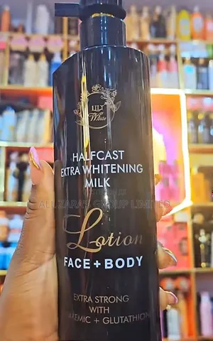 Lily White Halfcast Extra Whitening Milk Lotion.
