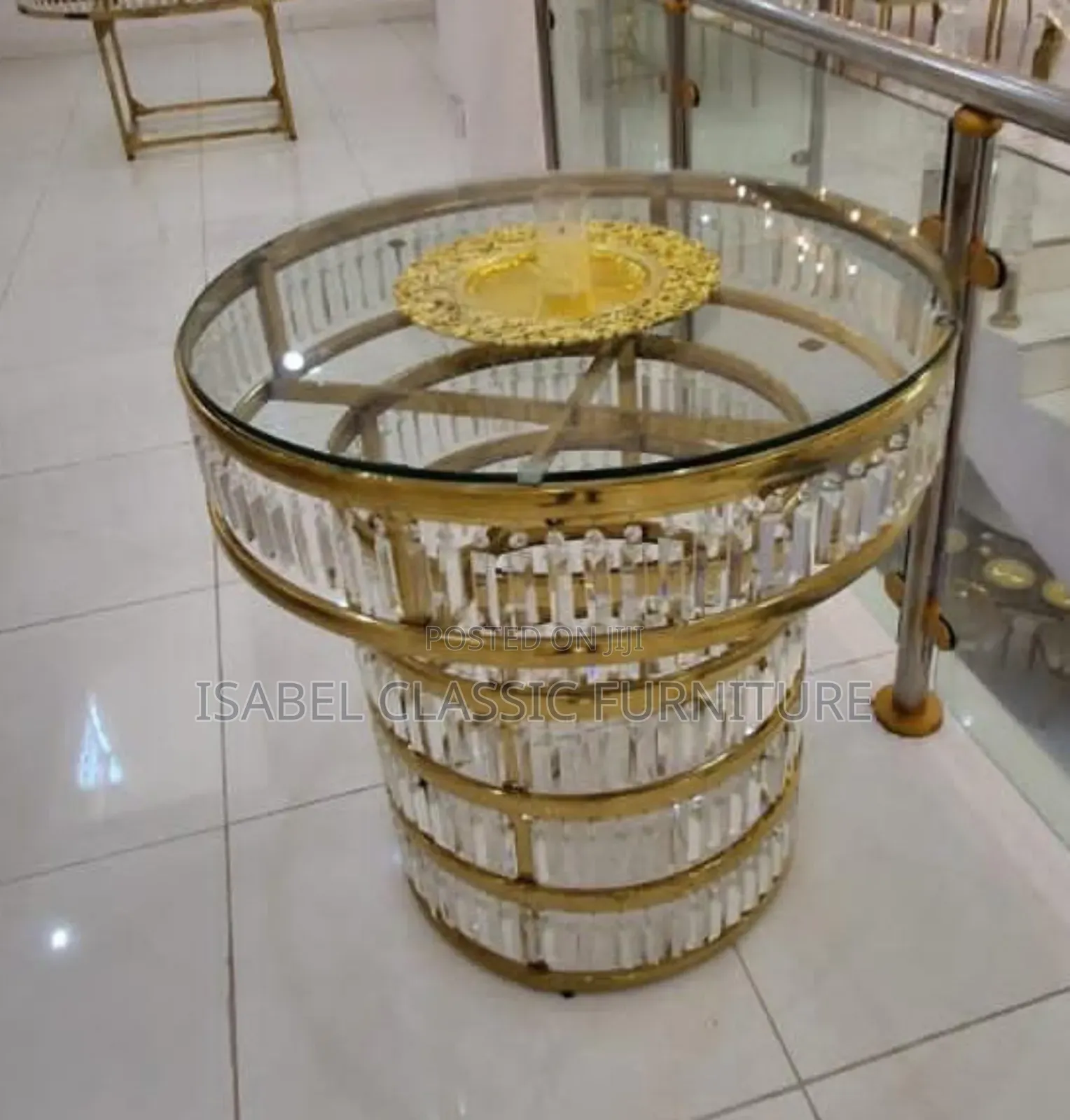 Luxury Crystal Cake Stand Available Now.