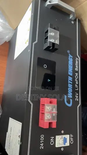 5kwh Lithium Ion Battery Cworth 24volts System Very Strong 5 Years