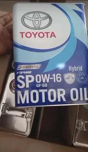 Toyota 0w16 4 and 1litre Available