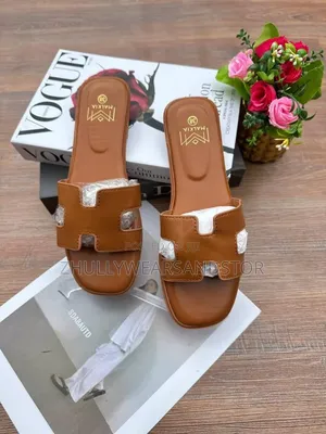 Hermes Designer Pam Slippers