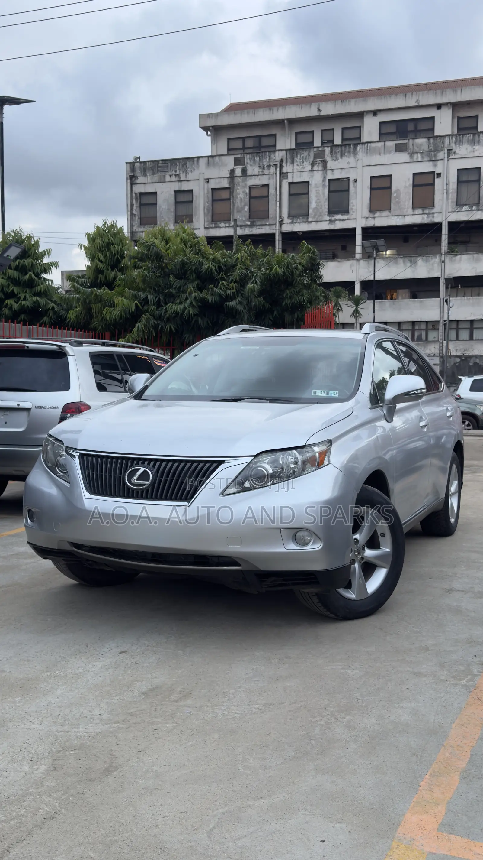 Lexus RX 2010 Silver