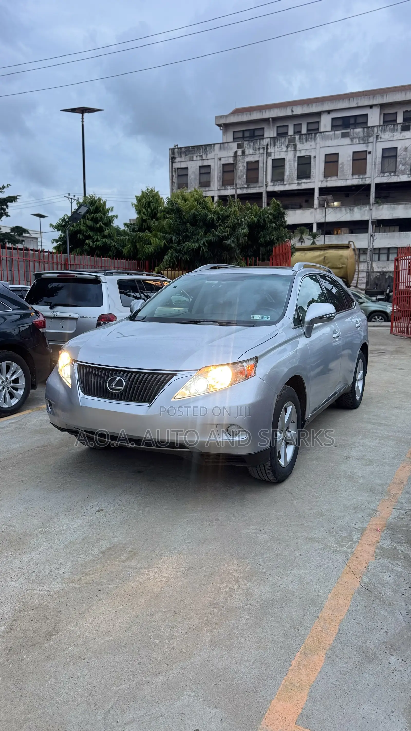 Lexus RX 2010 Silver