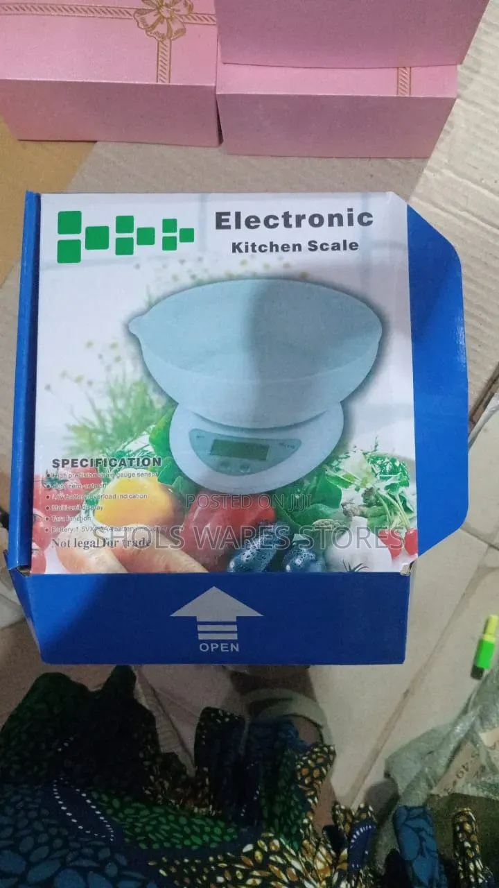 Electronic Kitchen Scale With Bowl