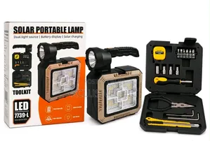 Solar Portable Lamp With Toolkits