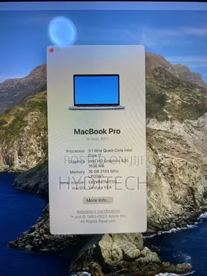 Laptop Apple MacBook Pro 2017 16GB Intel Core i7 SSD 1T
