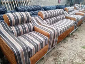 3-2-1-1 Vintage Fully Cushioned 7 Seater Chairs