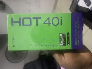 New Infinix Hot 40i 128 GB Black