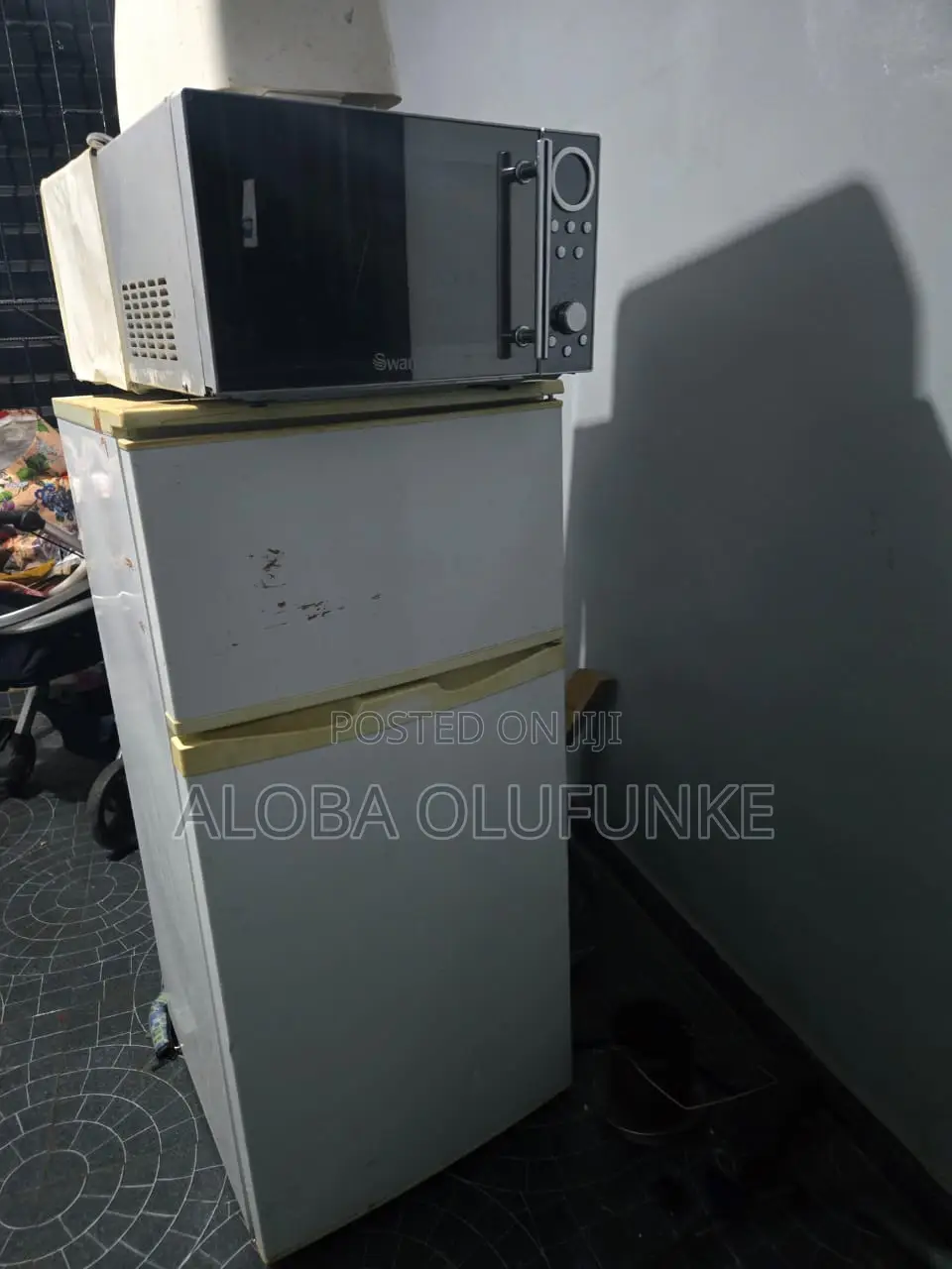 Fridge and Microwave