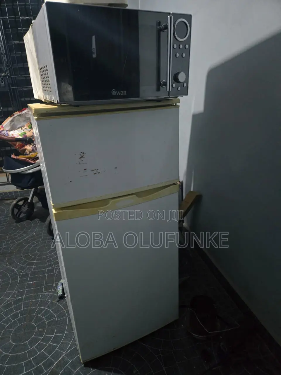 Fridge and Microwave