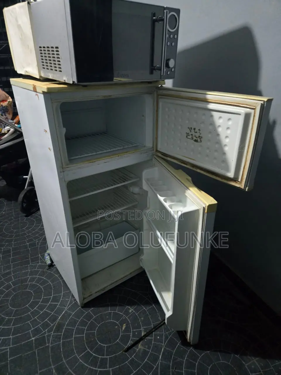 Fridge and Microwave