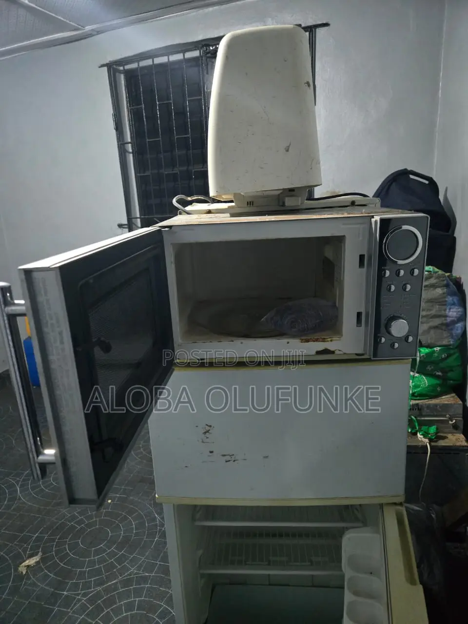 Fridge and Microwave