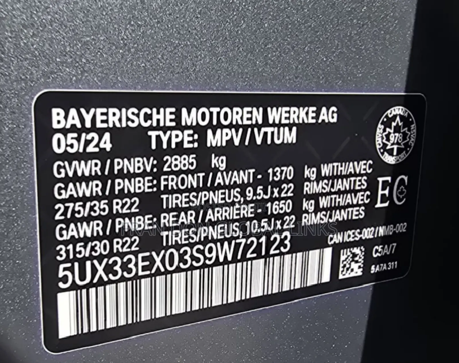 BMW X6 2025 Silver