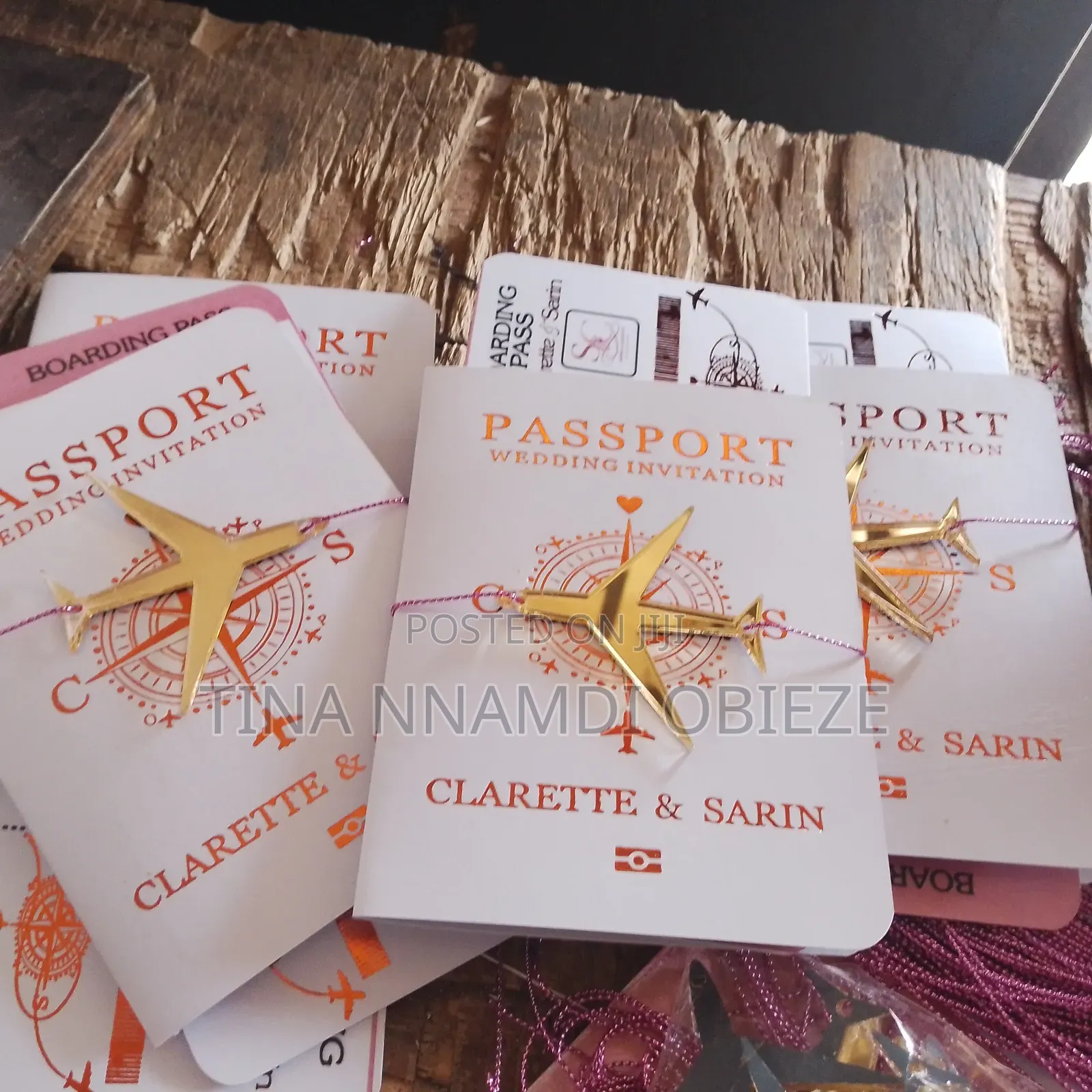 Passport Wedding Invitation