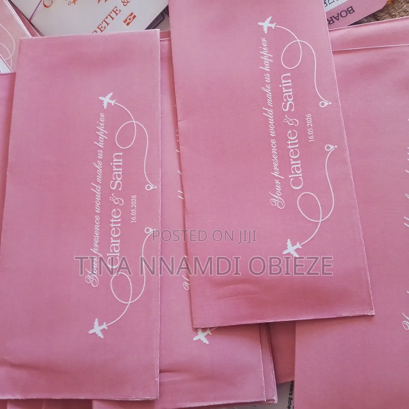 Passport Wedding Invitation