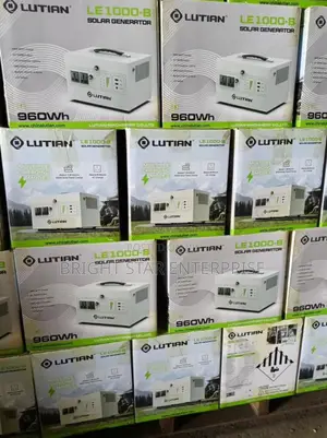 Lutian Solar Generator 960wh Two Way Output and 400watt Panel