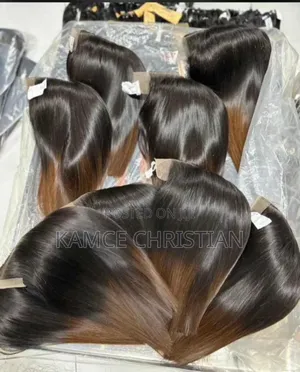 10 Inches SDD Bone Straight Ombre Color