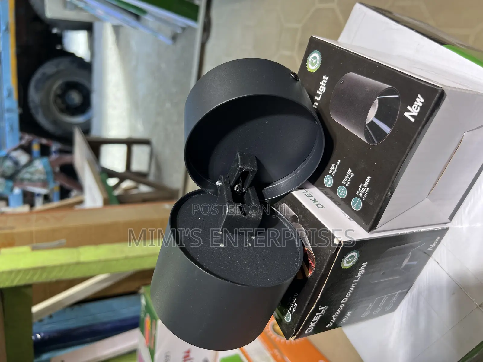 15watts Okeli Down Surface Light Double Color