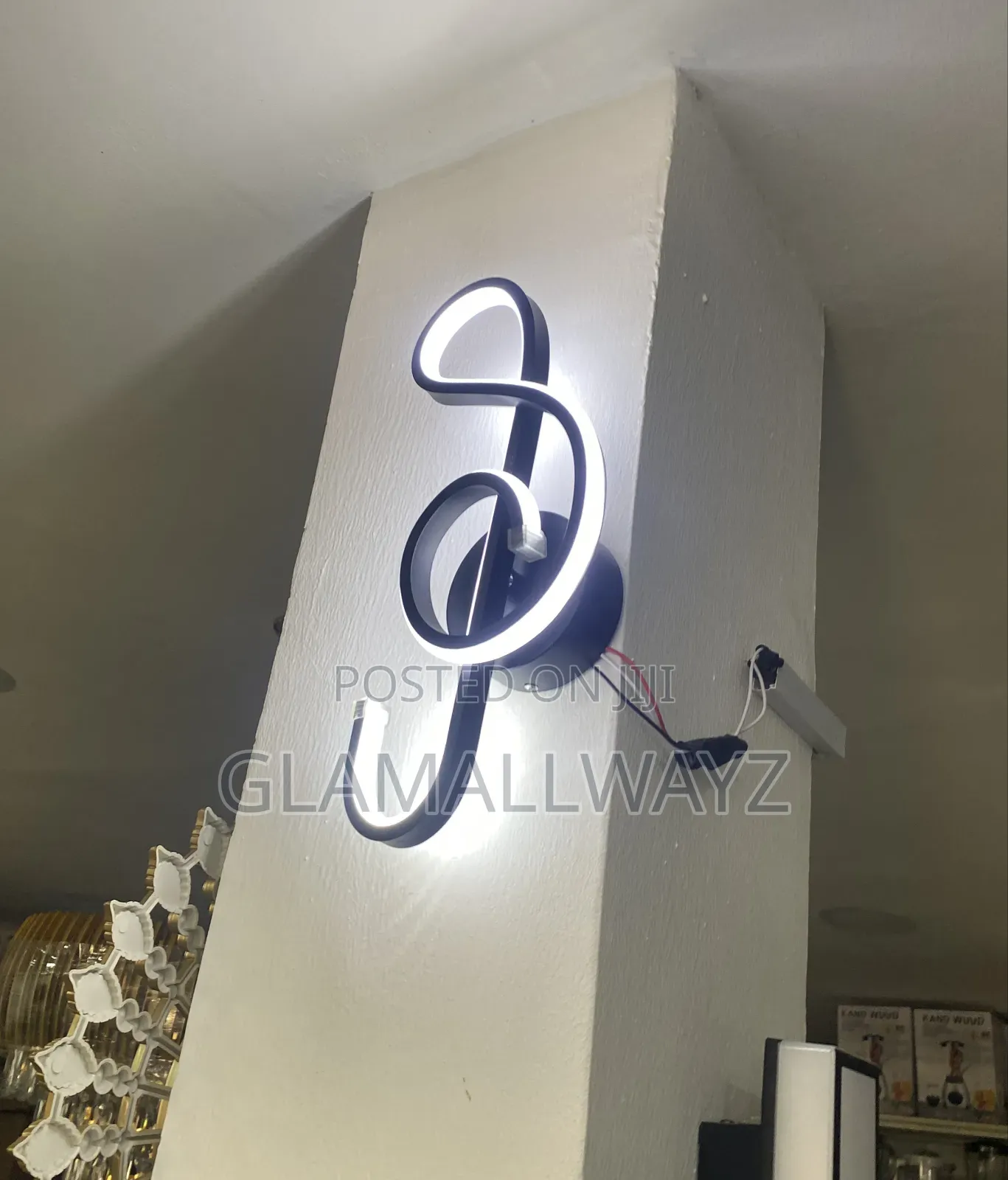 Musical Note Shaped Light