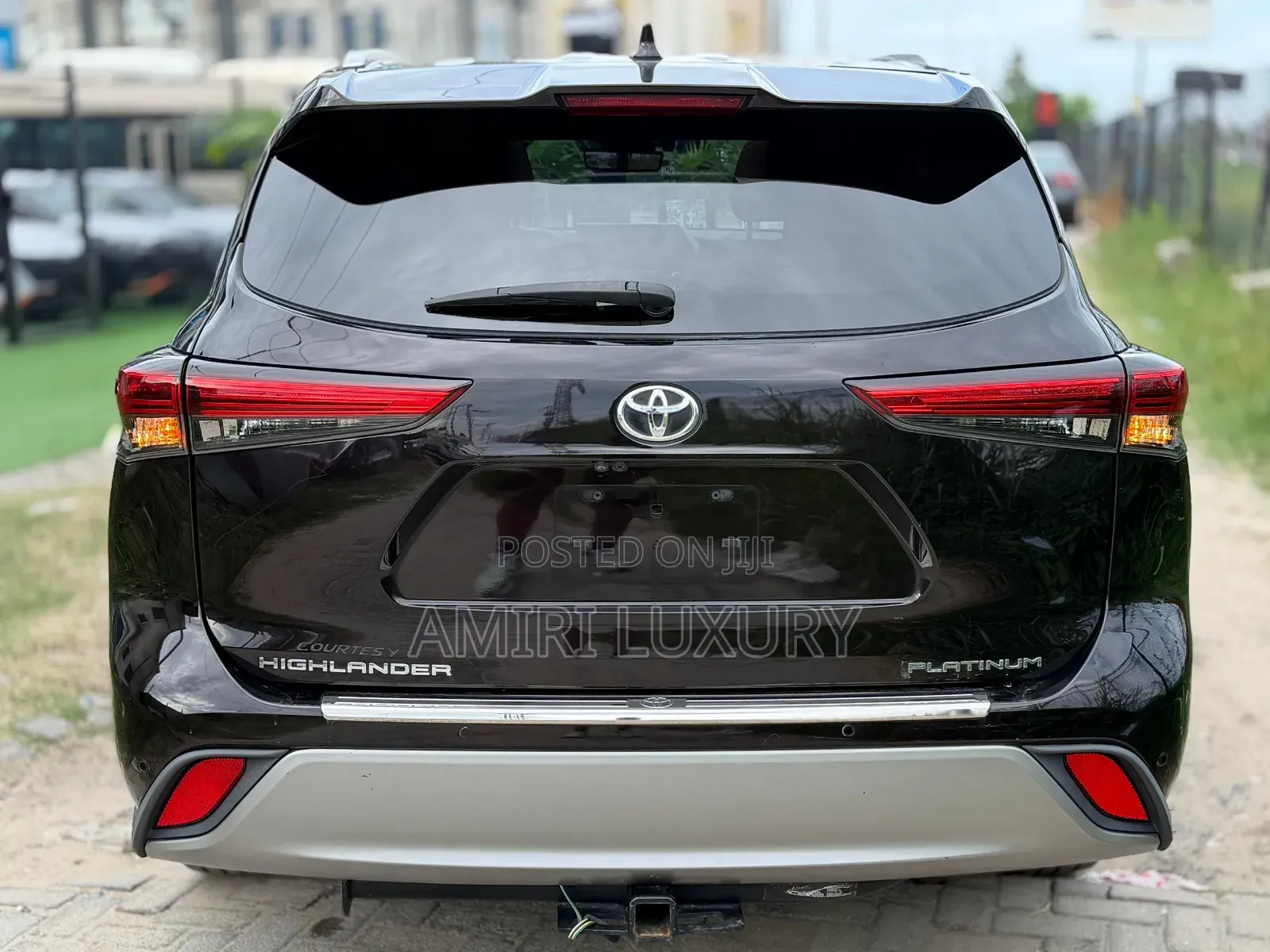 Toyota Highlander Platinum 2021 Black