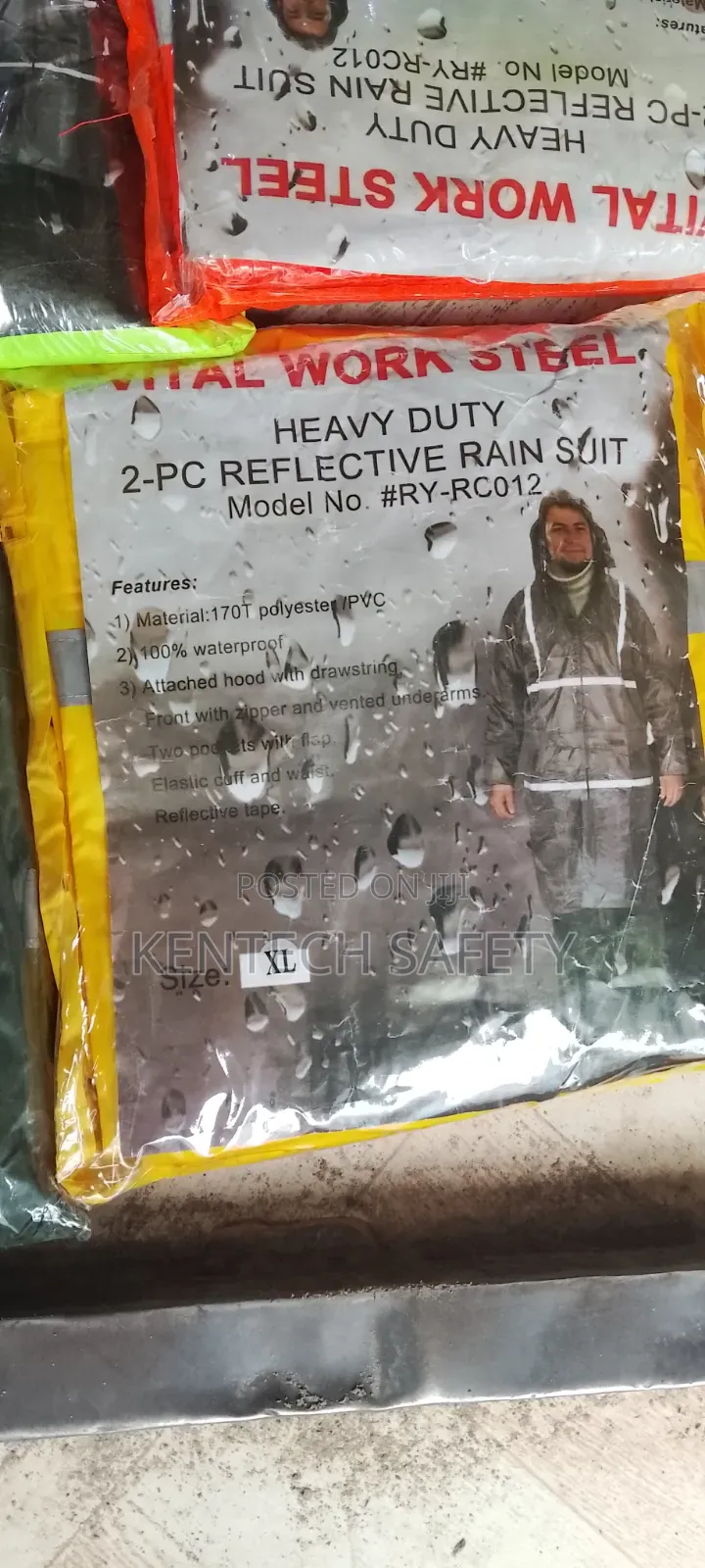 Rain Coat Reflective Up And Down