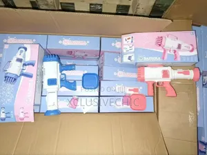 32 Bubble Rocket Launcher Gun for Children