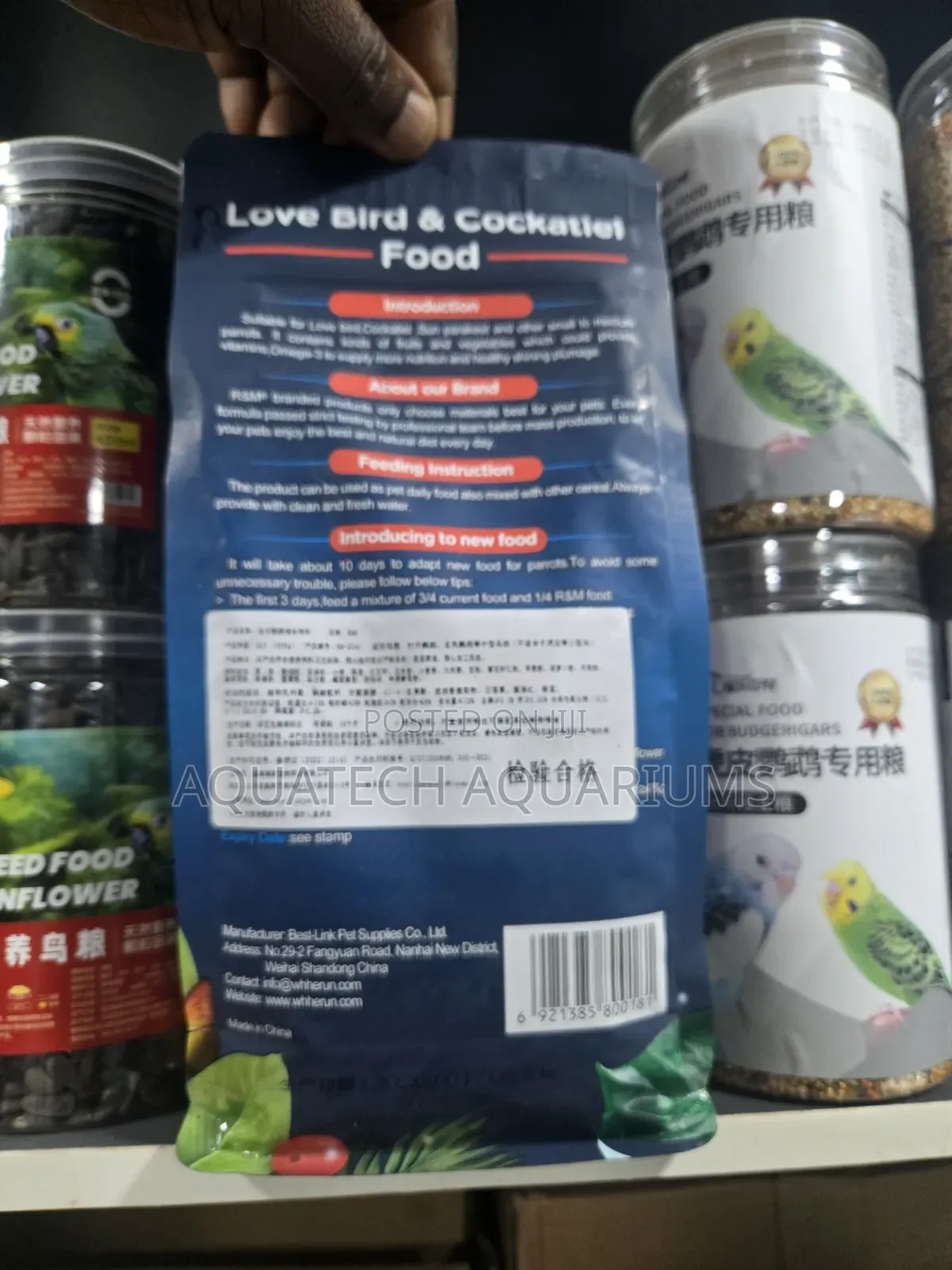 Parrot Feed