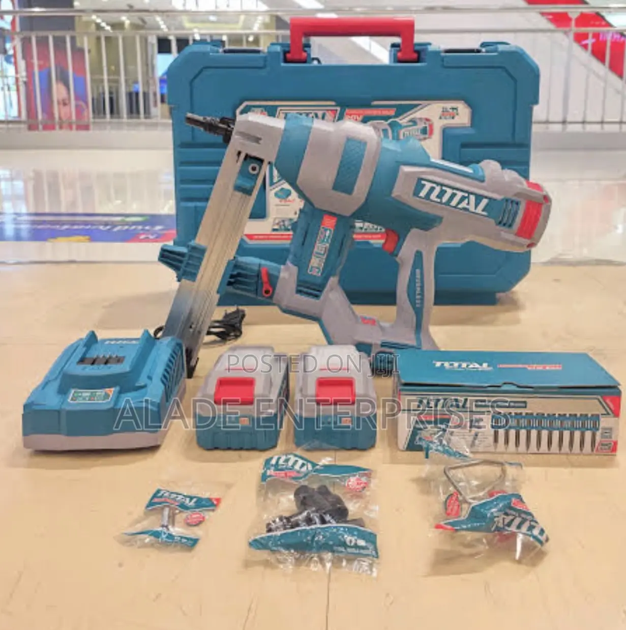 Total Cordless Concrete Nailer