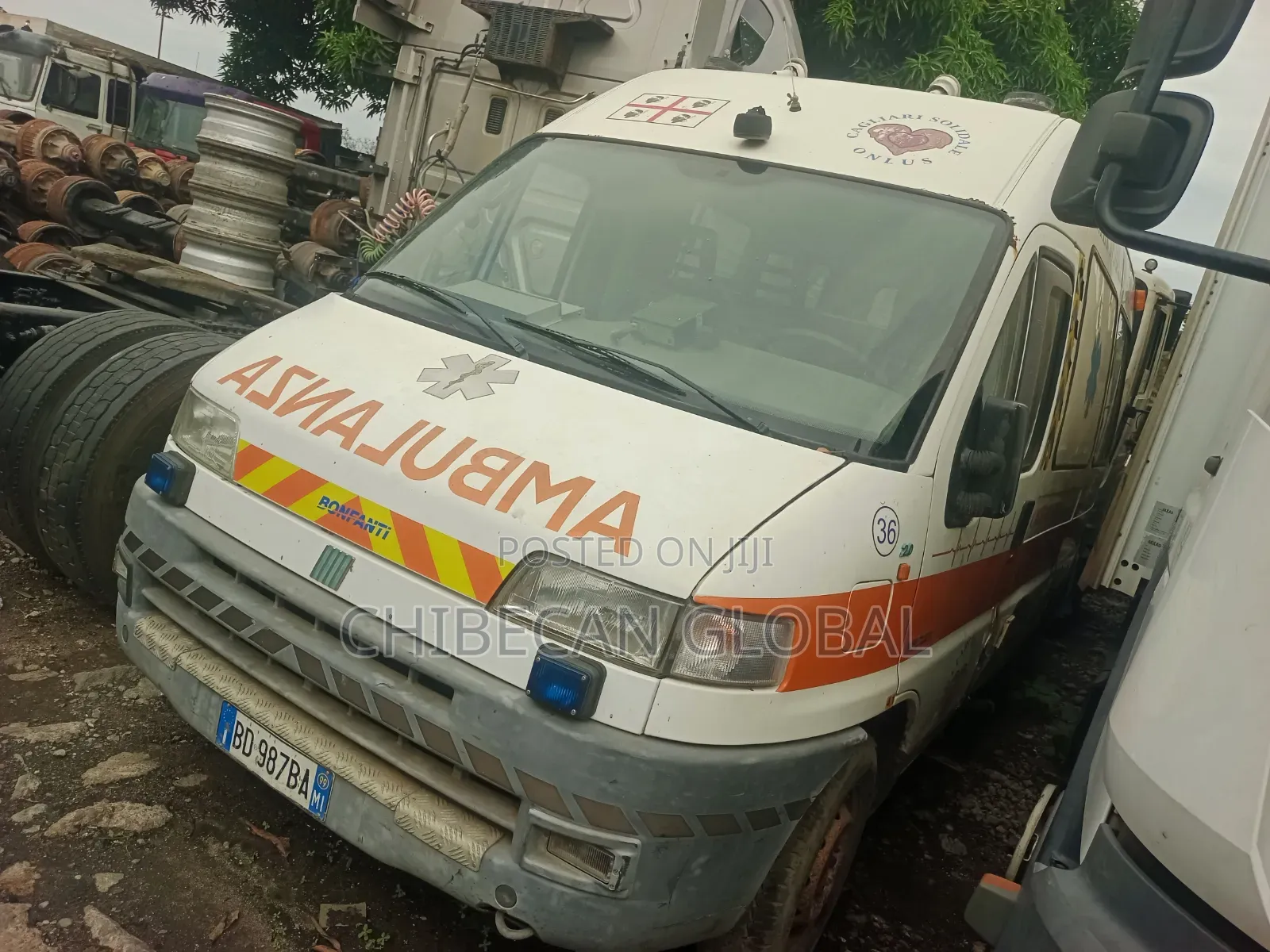 Fiat Ducato 2002 Yellow