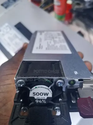 500w Power Supply Unit for Hp Proliant Dl 360, 380 Gen 10 Server