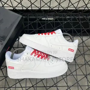 Original Nike Air Force 1 Supreme Triple White