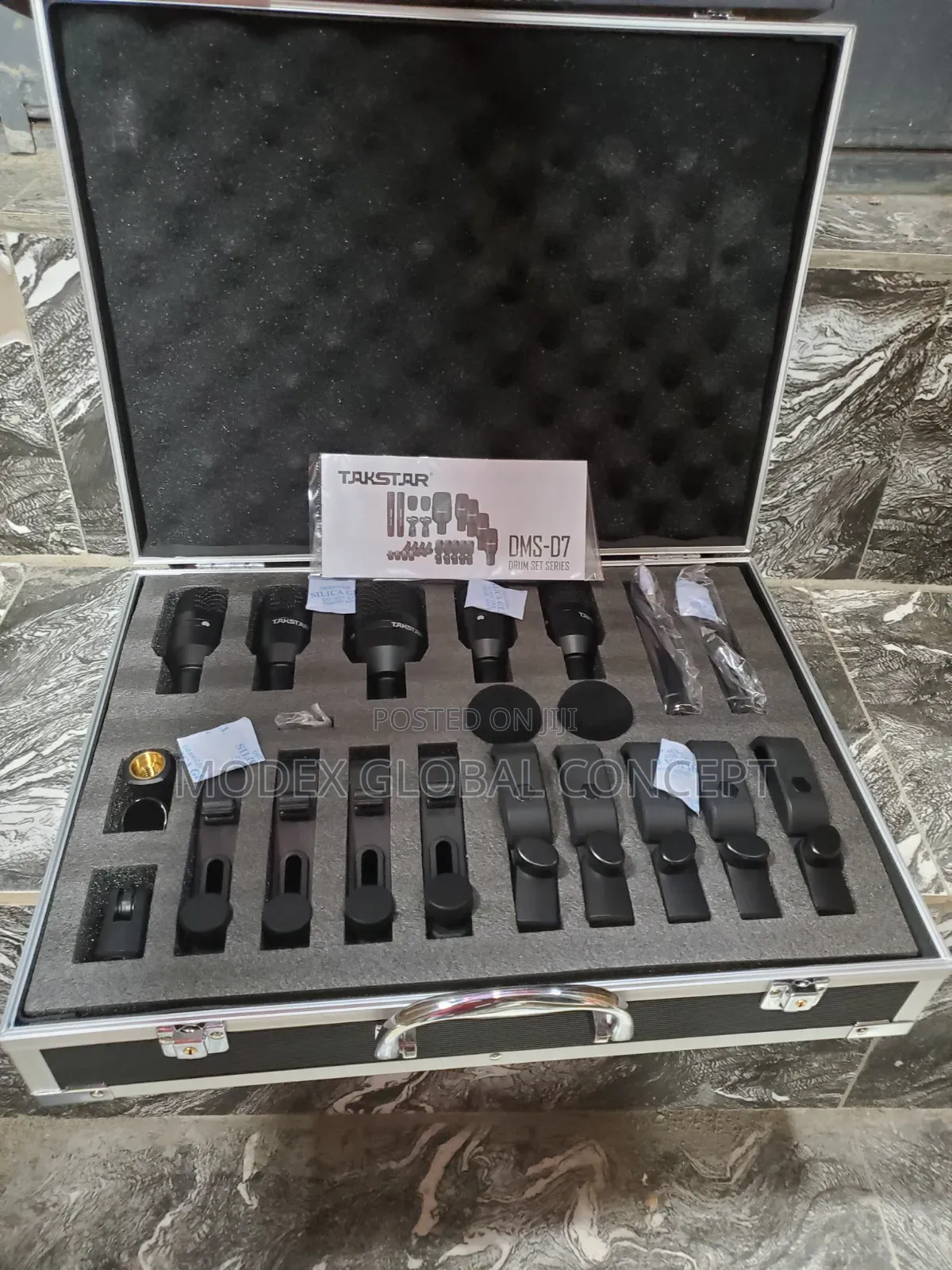 Takstar DMS-D7 Drum Microphone Set.