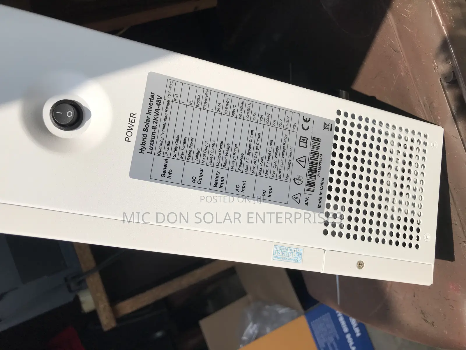 Luxsun 8.2kva Hybrid Inverter