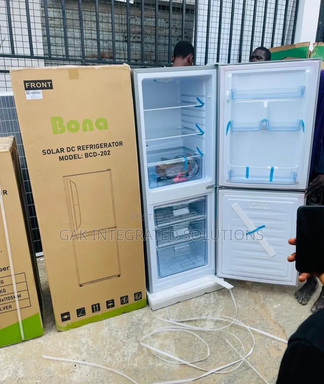 Bona 202ltr Solar Refrigerator