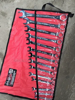 Set of Inches Combination Spanner 1/4 to 11/4