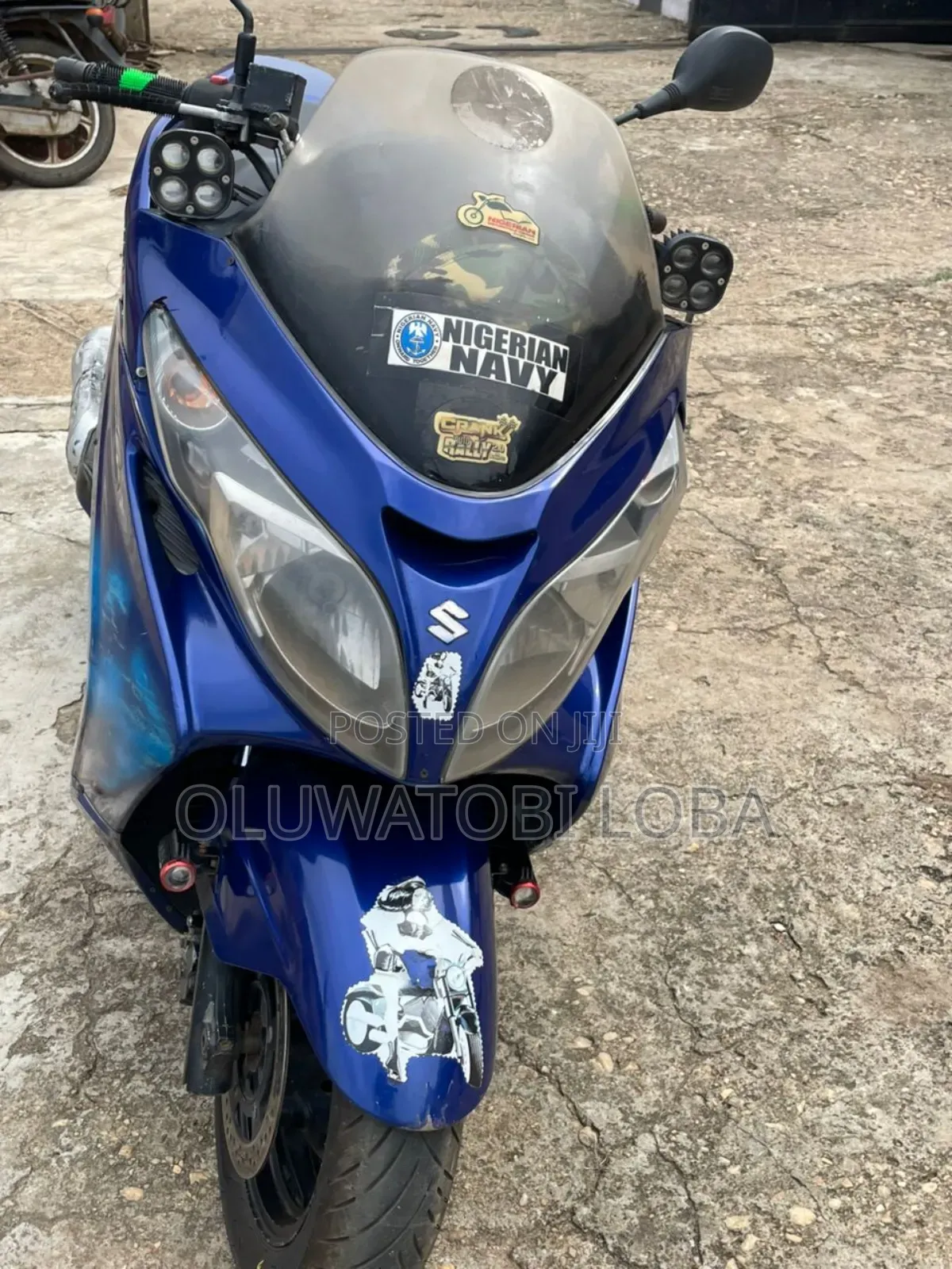 Suzuki Burgman 2012 Blue