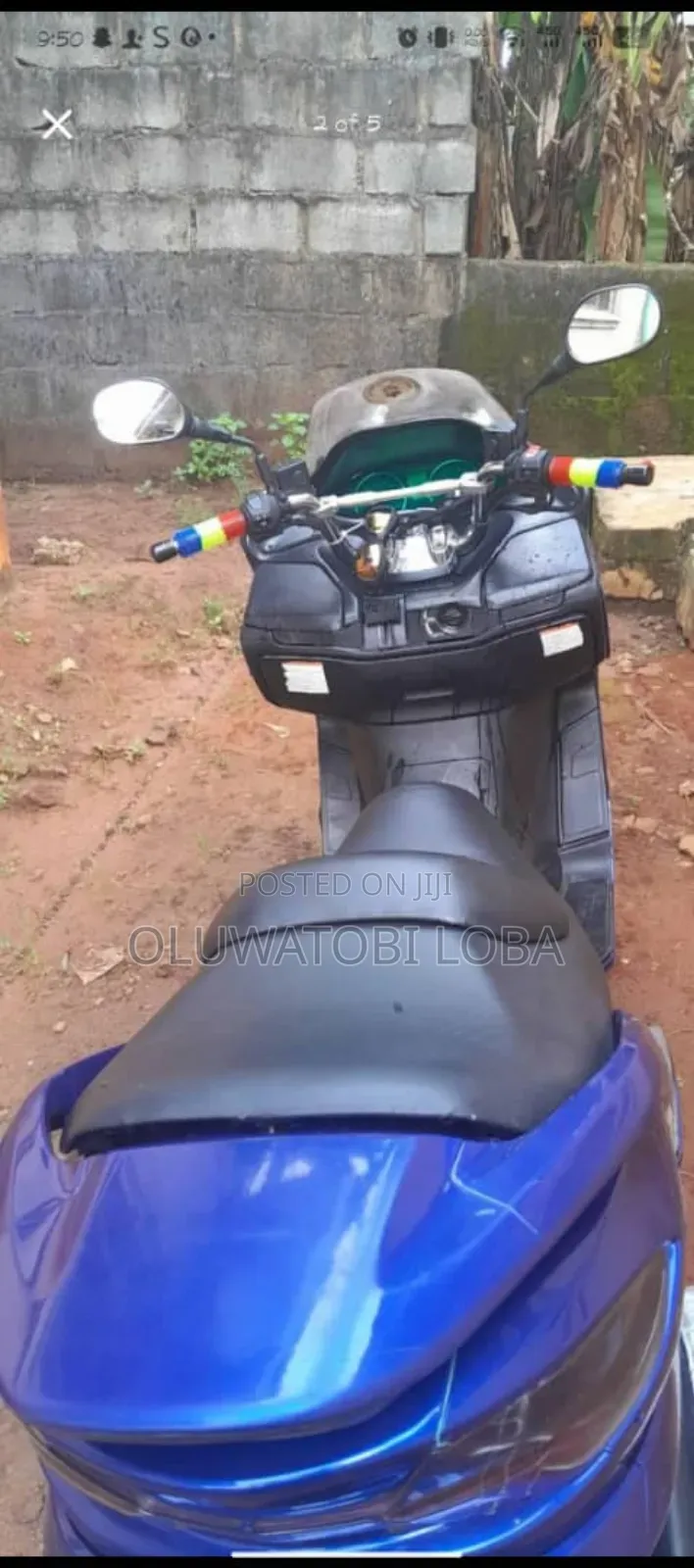Suzuki Burgman 2012 Blue