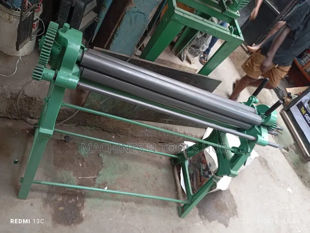 4ft Manual Metal Sheet Rolling Machine