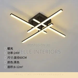 Mew Modern Led Ceiling Light Black