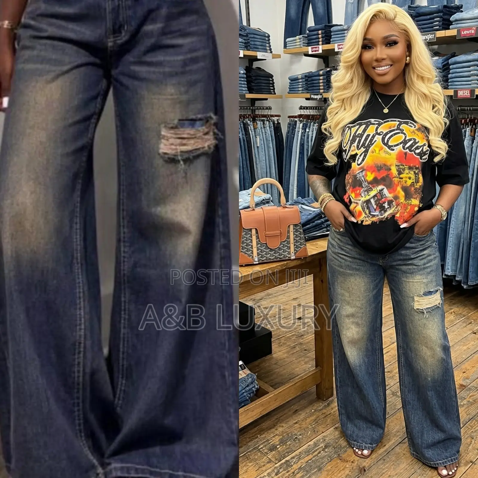High Quality Ladies Jeans Now Available
