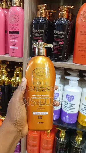 Glow Beauty Gold Faster Whiten-Ing Body Milk