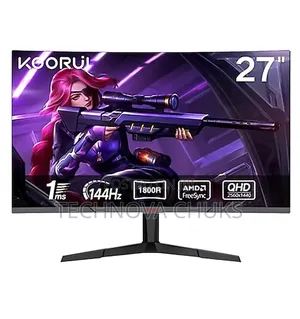 Koorui 27e1qa 27 inches Curve QHD 144hz Gaming Monitor