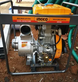 Ingco Diesel Water Pump Gep406, Heavy-Duty Machine