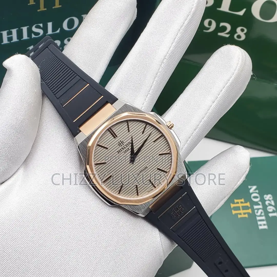 Hilson Quality Luxury Men Automatic Engine Wristwatch
